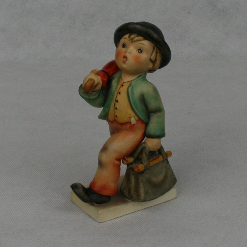 Vintage 60's GOEBEL Hummel Merry Wanderer 7/0 Large 6" EUC